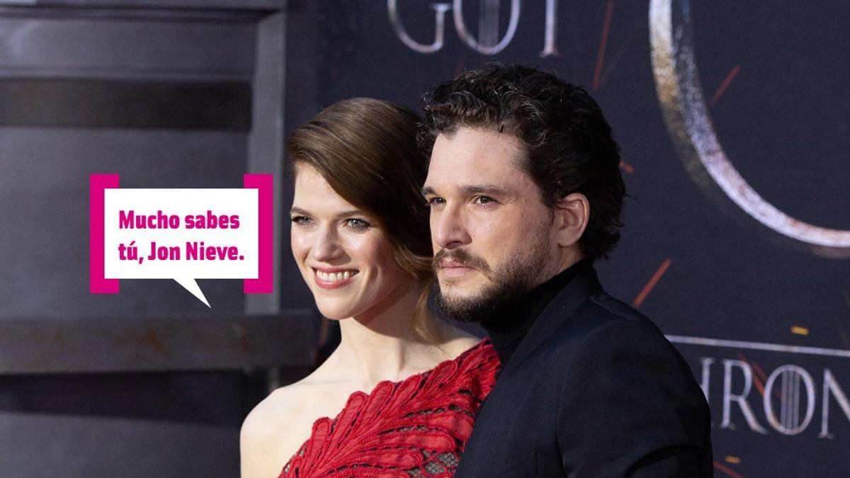 Kit Harington y su mujer Rose Leslie