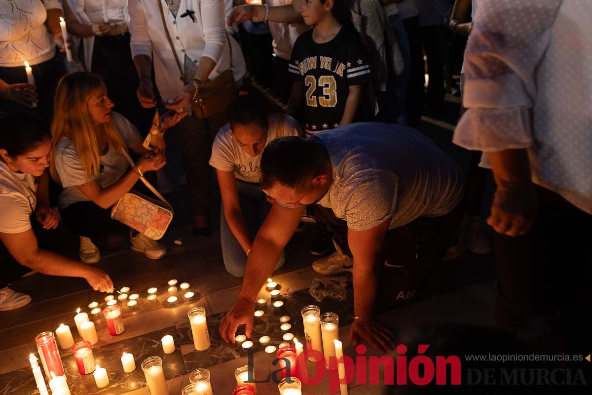 Homenaje a los cuatro fallecidos de Caravaca en el incendio de las discotecas de Murcia