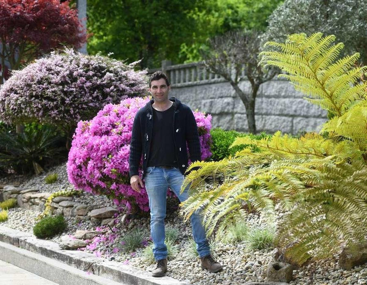 El paisajista José Souto. // Gustavo Santos