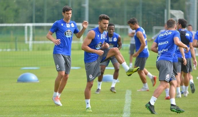 Luis Ruiz, nuevo fichaje del Dépor, ya en Abegondo