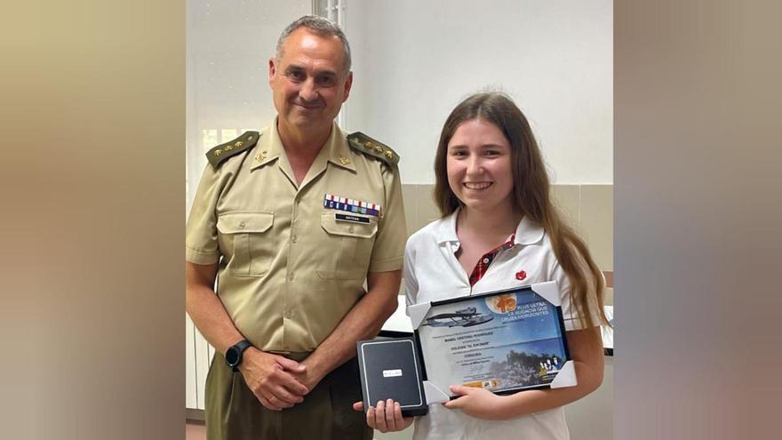 Mabel Ventoso, estudiante del colegio El Encinar d