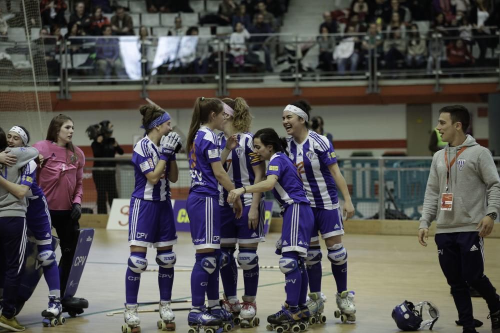 Final de la Copa de Europa de hockey en el Palacio de Deportes de La Guía.