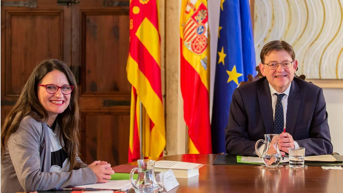 El adelanto electoral en Valencia enfrenta a Ximo Puig y Mónica Oltra