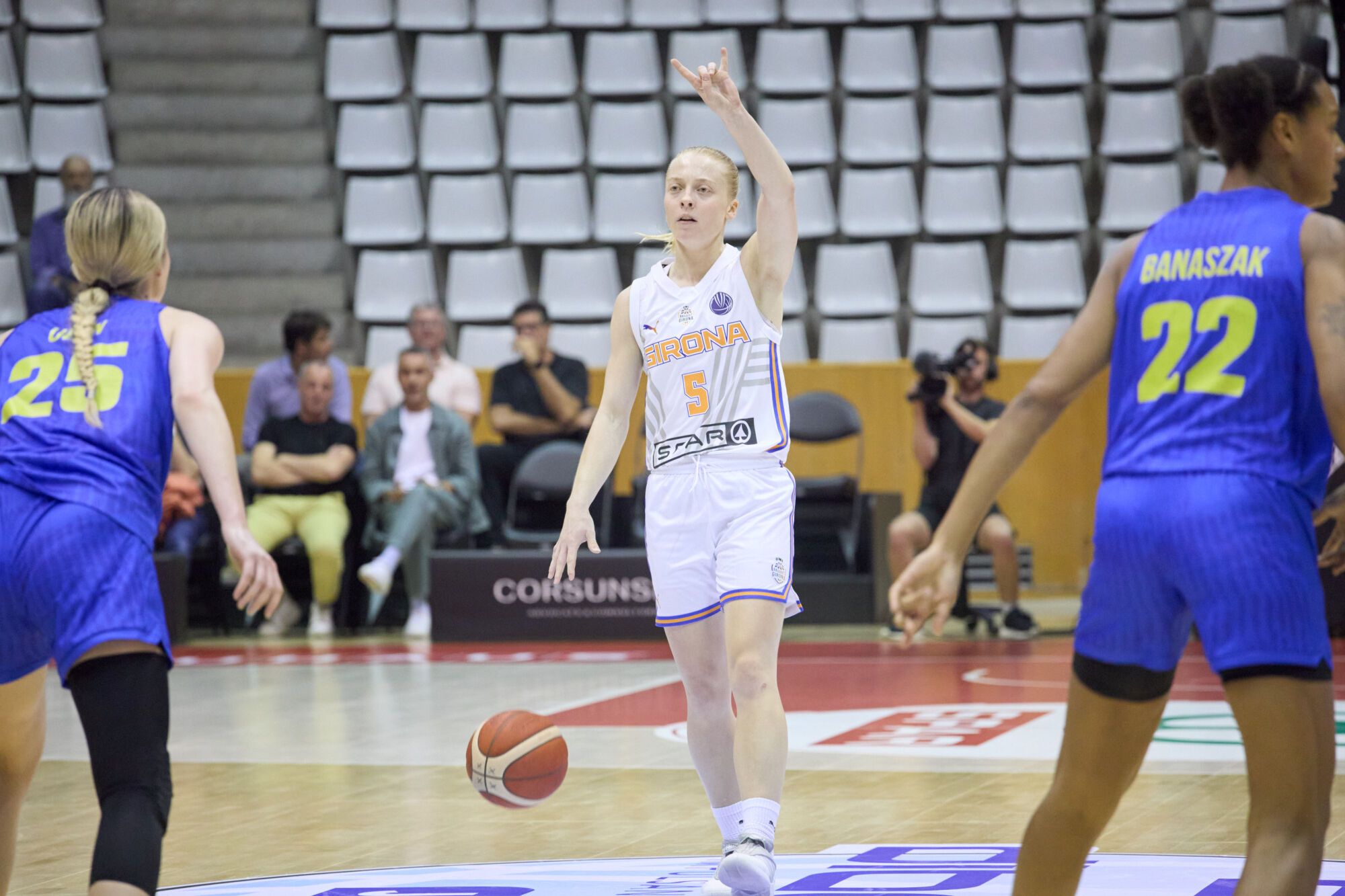 Partit d´ Eurolliga Spar Girona-Gdynia a Fontajau