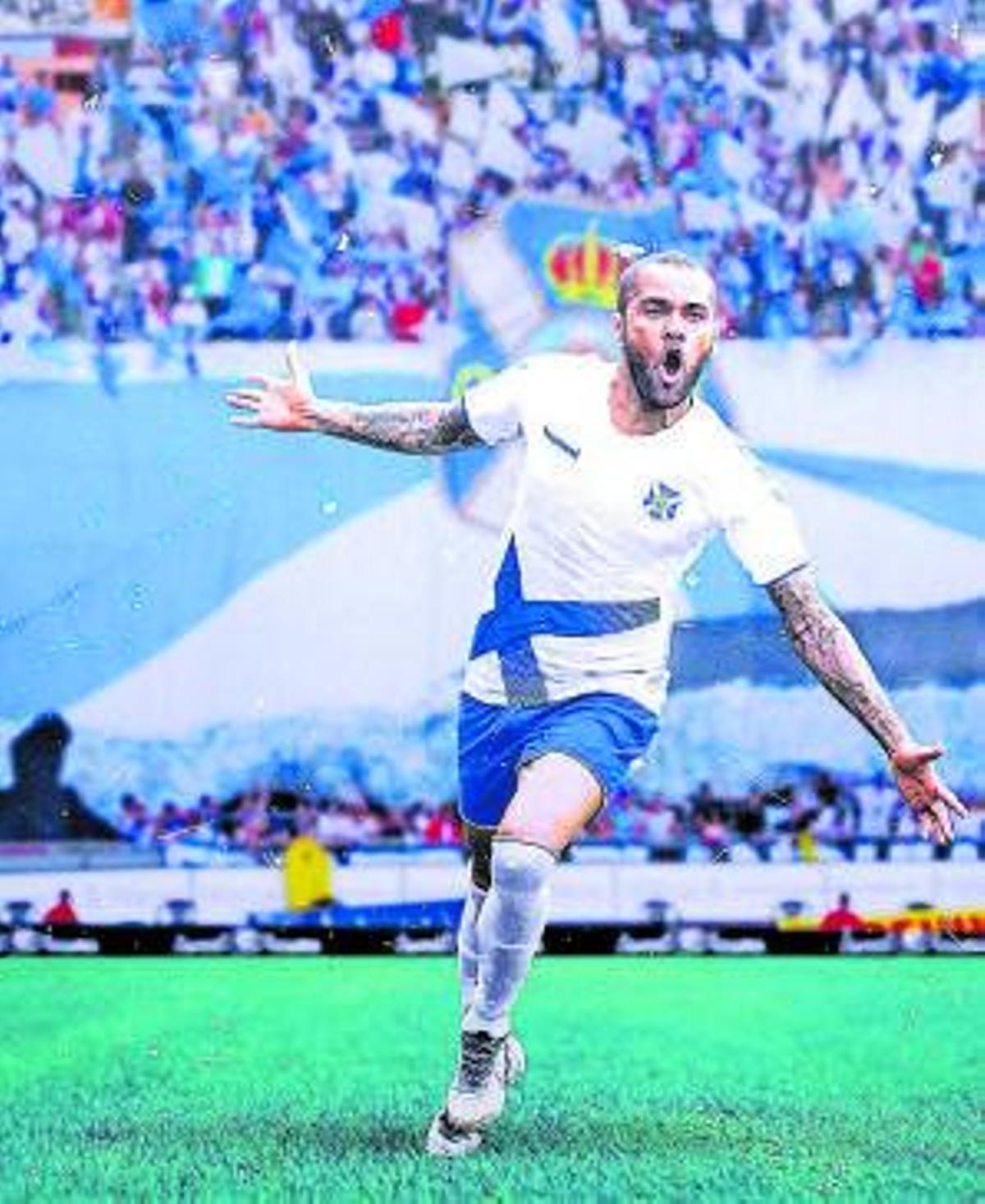 Tenerife borra a Dani Alves