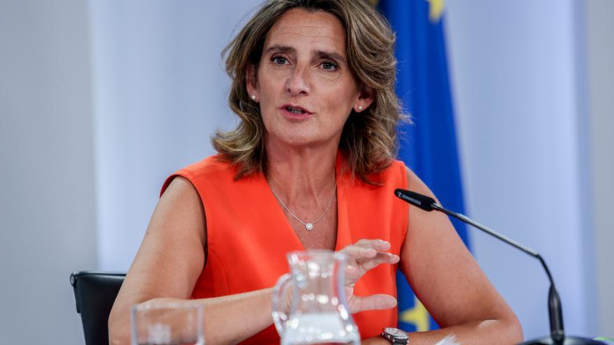 Teresa Ribera asegura que la transición energética en la UE acelera, aunque se queme más carbón