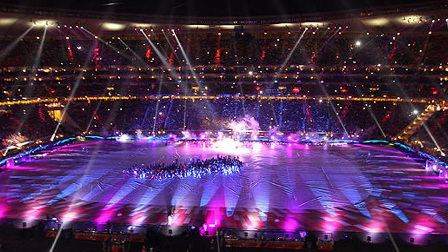 Ceremonia de clausura del Mundial 2010.