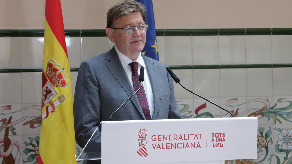 Archivo - El presidente de la Generalitat, Ximo Puig.