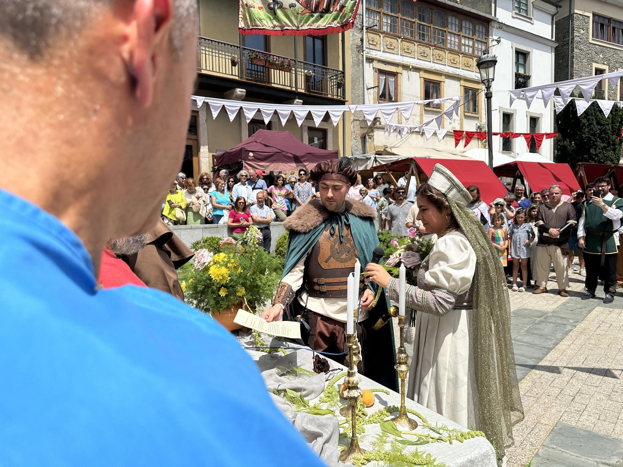 Boda "a lo Rodrigo Díaz de Vivar" en Navia