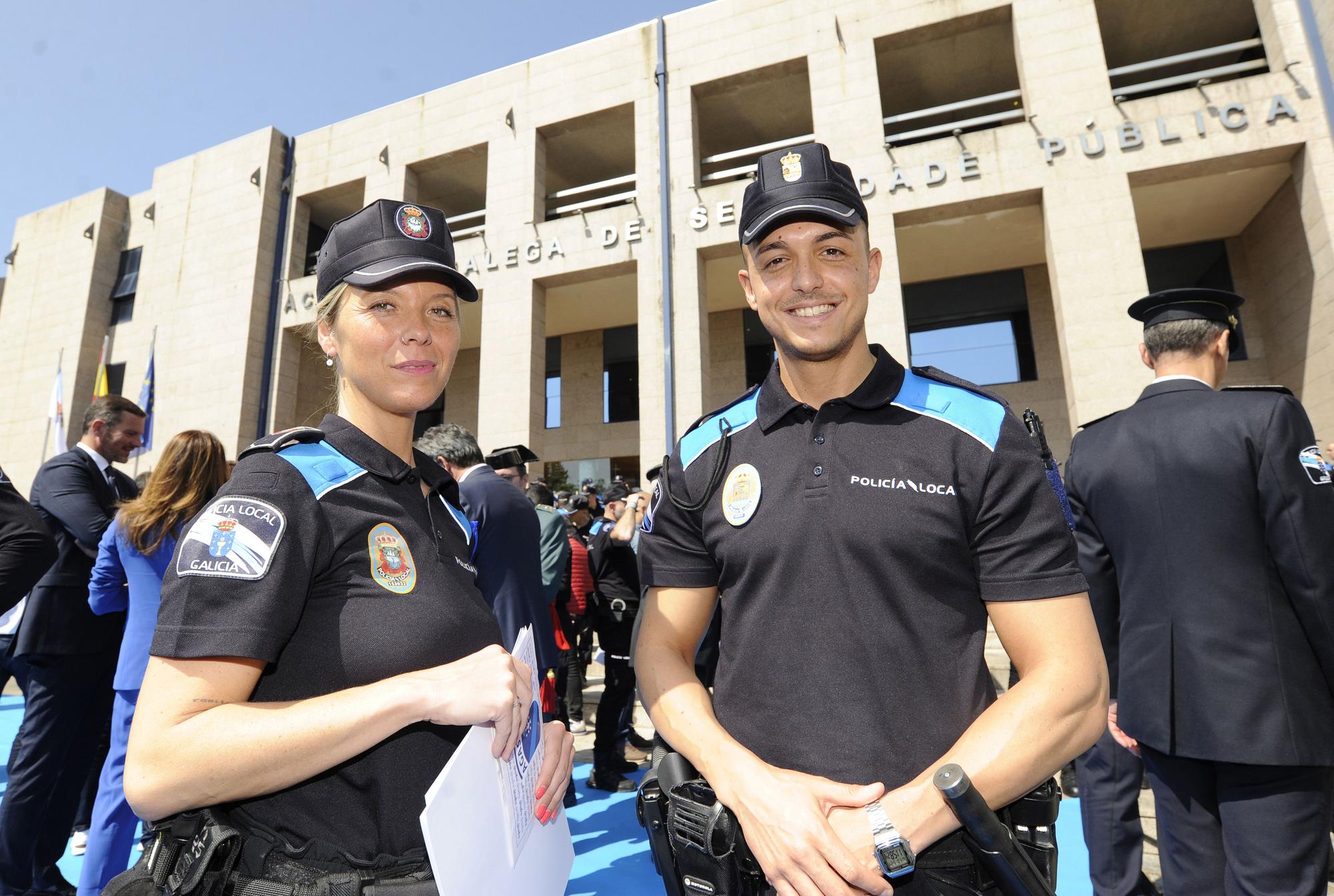 El emotivo Día de la Policía Local de O Morrazo