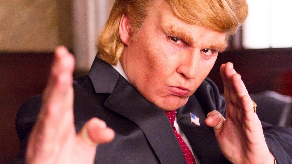 Johnny Depp dio vida a Donald Trump en un peculiar biopic producido por Funny or Die.