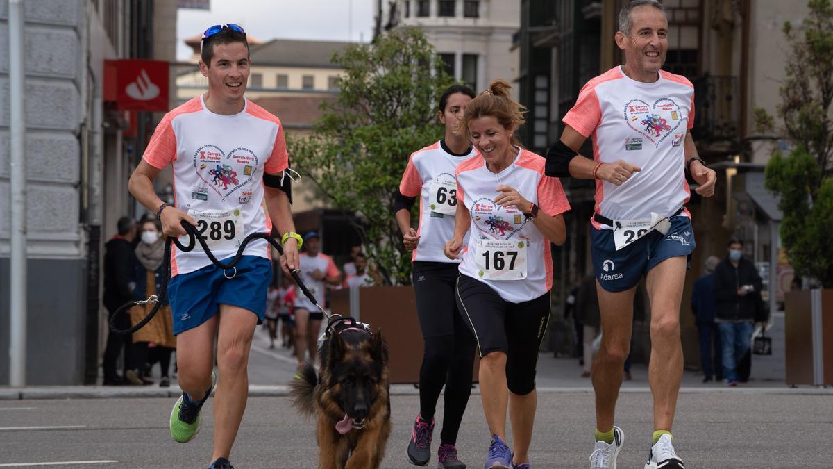 GALERÍA | La carrera de la Guardia Civil de Zamora vuelve a latir