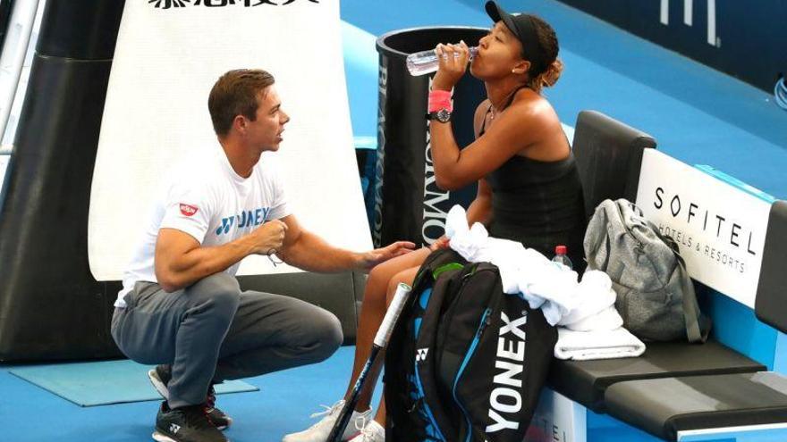 Naomi Osaka prescinde de su entrenador, Sascha Bajin