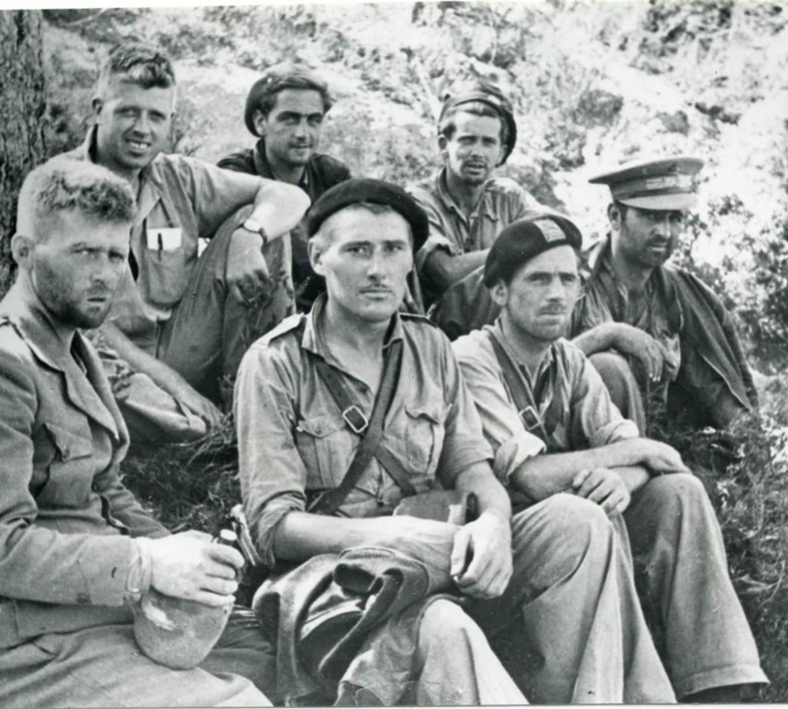 Brigadistas internacionais (Brunete, 1937).