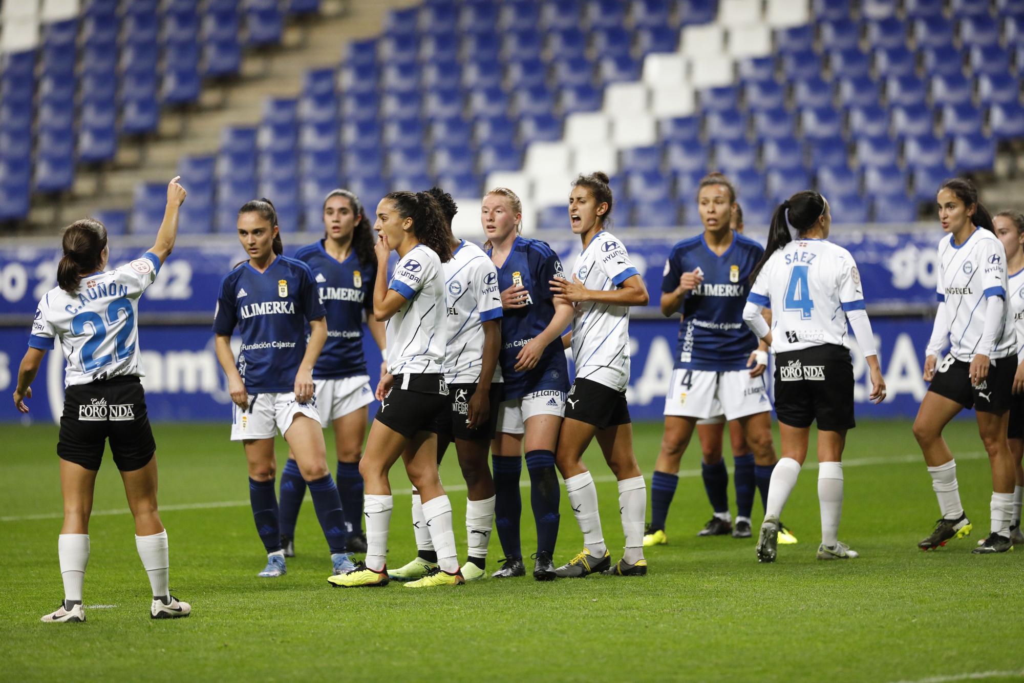 EN IMÁGENES: Así fue el partido del Oviedo Femenino en el estadio Carlos Tartiere