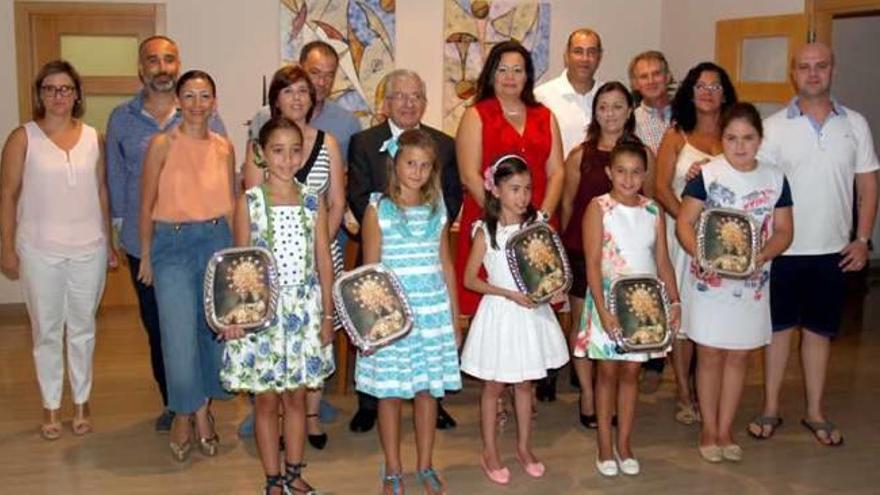 La niña Inés Brines será la dama mayor de la Virgen del Lluch