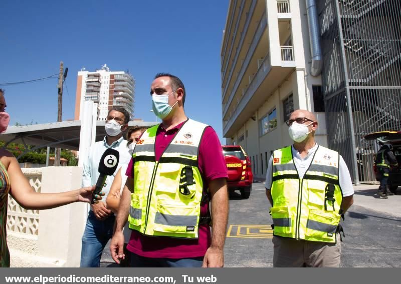 Incendio en el hotel Trinimar de Benicàssim