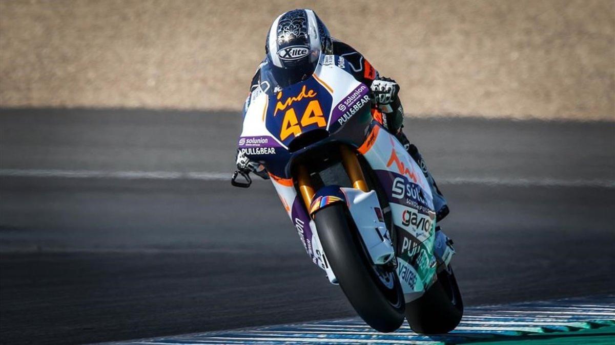 Canet vuela en Moto2 con su Speed Up