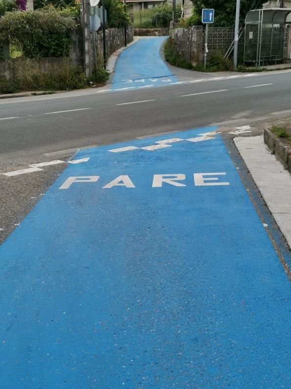Aspecto del pintado, ya deteriorado. | //