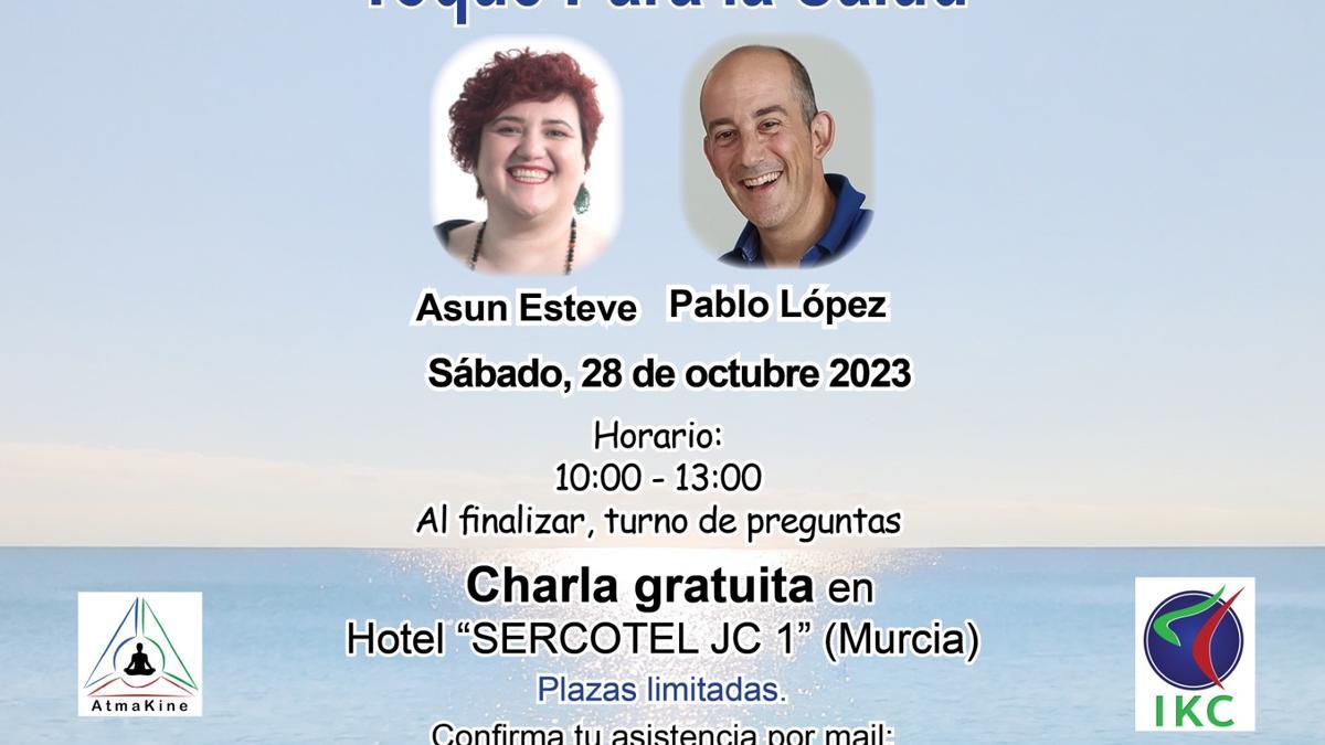 Asun Esteve y Pablo López impartirán el taller sobre estrés y conentración este sábado