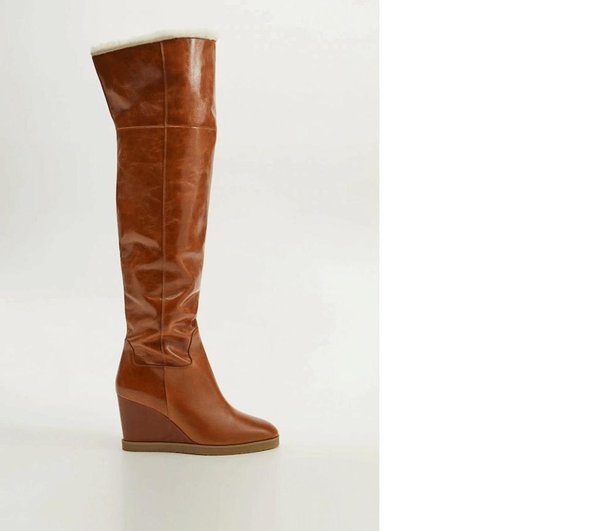 Botas de Mango, clon de Celine.