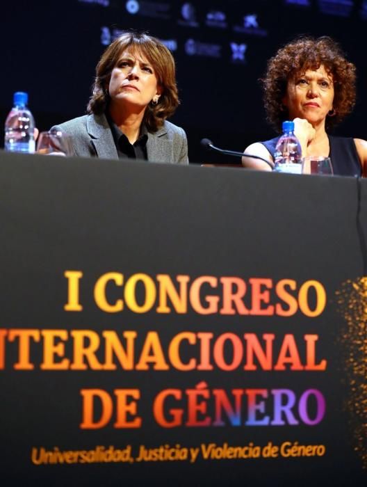 La ministra de Justicia en Funciones, Dolores Delgado en Gran Canaria