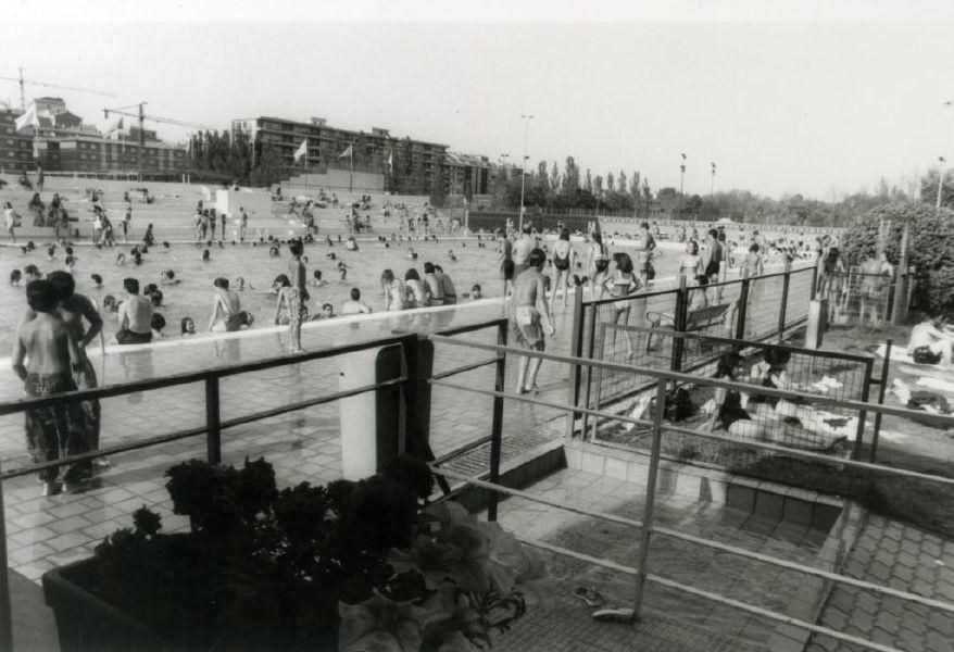 Así era y así es la piscina Sindical de Zamora