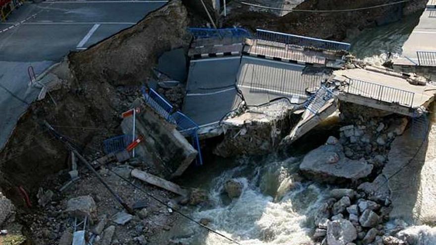 La riada de 2007 causó estragos en municipios como Beniarbeig