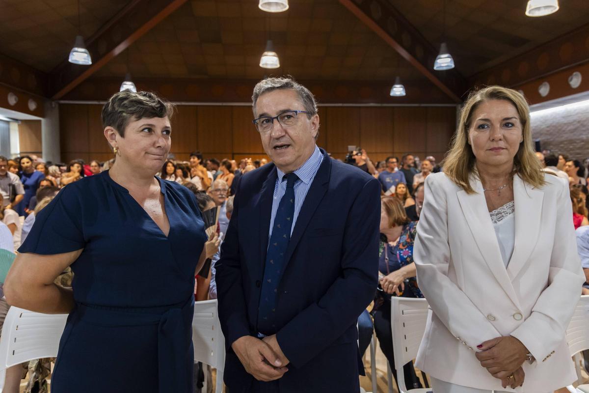 Raquel Tamarit, José Antonio Rovira y Susana Camarero
