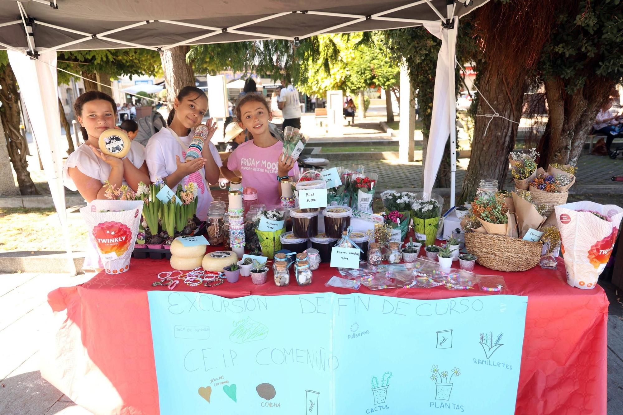 La Festa do Marisco de O Grove, esta mañana.