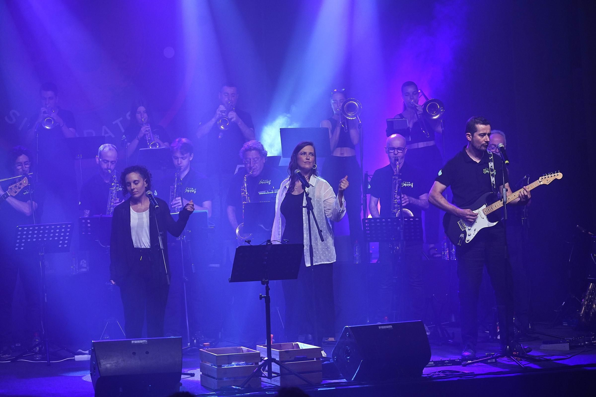 Les fotos del concert dels The Sinkopats a Girona