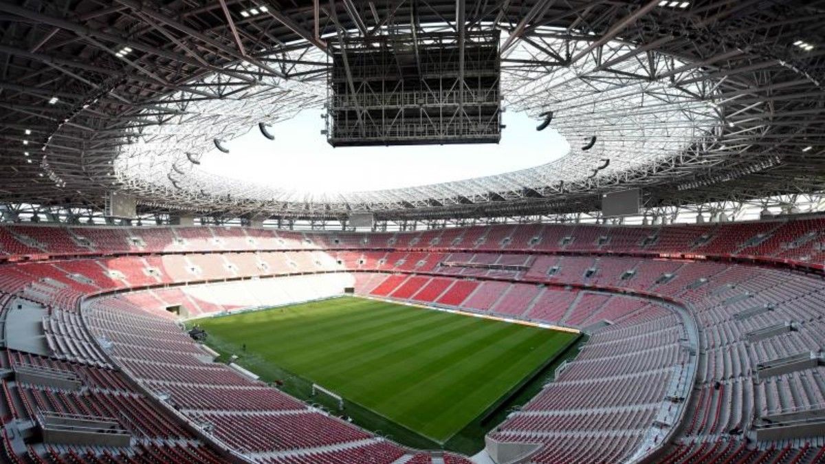 Puskas Arena, estadio en el que se disputará la final de la Europa League 2023