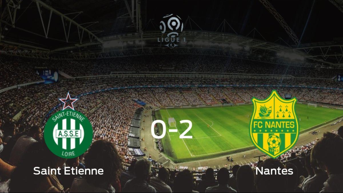 El FC Nantes se queda con los tres puntos después de derrotar 0-2 al AS Saint Etienne