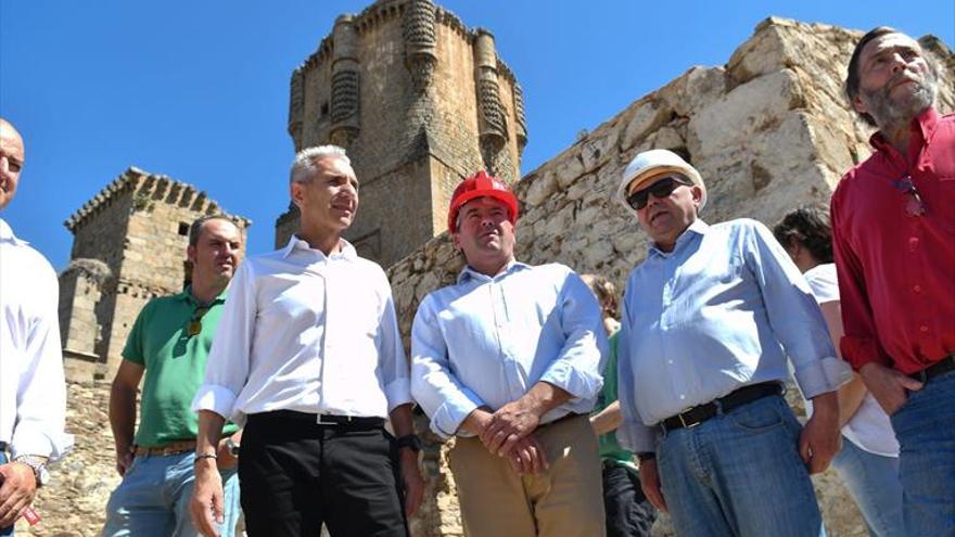 La Junta confía en que el castillo pueda ser visitable a final del 2019