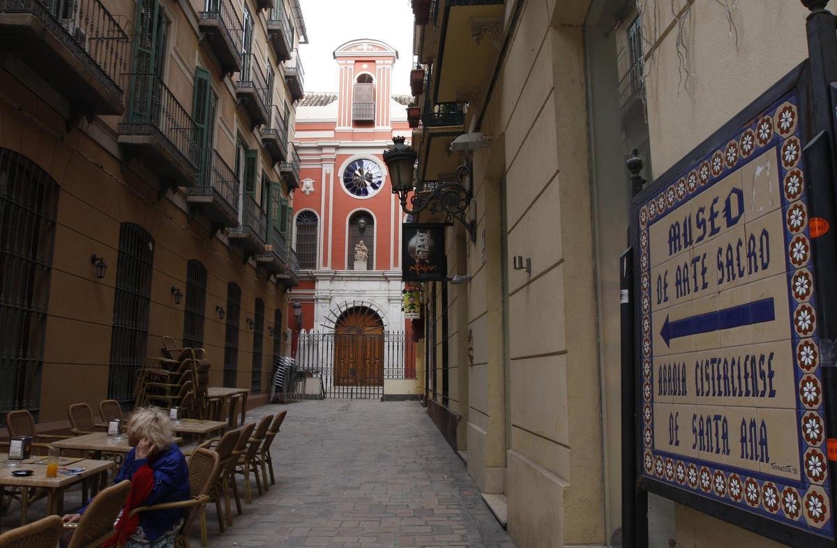 La Abadía de Santa Ana, construida en terrenos del magnate, en una foto de 2011.