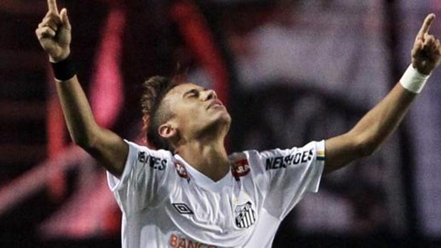 Neymar hace al Santos campeón de su tercera Libertadores