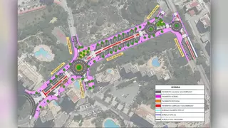 La avenida del Murtal de Benidorm tendrá dos rotondas para mejorar el tráfico