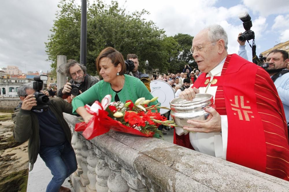 Celebración de la festividad de San Pedro en Gijón