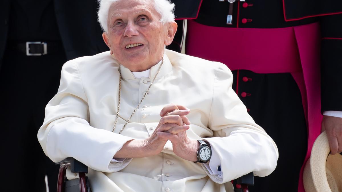 El Papa emérito Benedicto XVI.