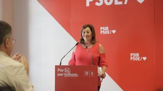 Armengol encabezará la lista del PSOE al Congreso y seguirá liderando el partido en Baleares