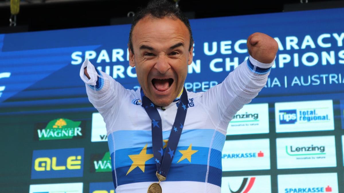 Ricardo Ten, campeón de Europa en ruta