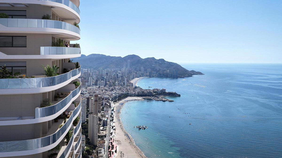 Descubre la torre residencial más alta de Europa que redefine el skyline de Benidorm