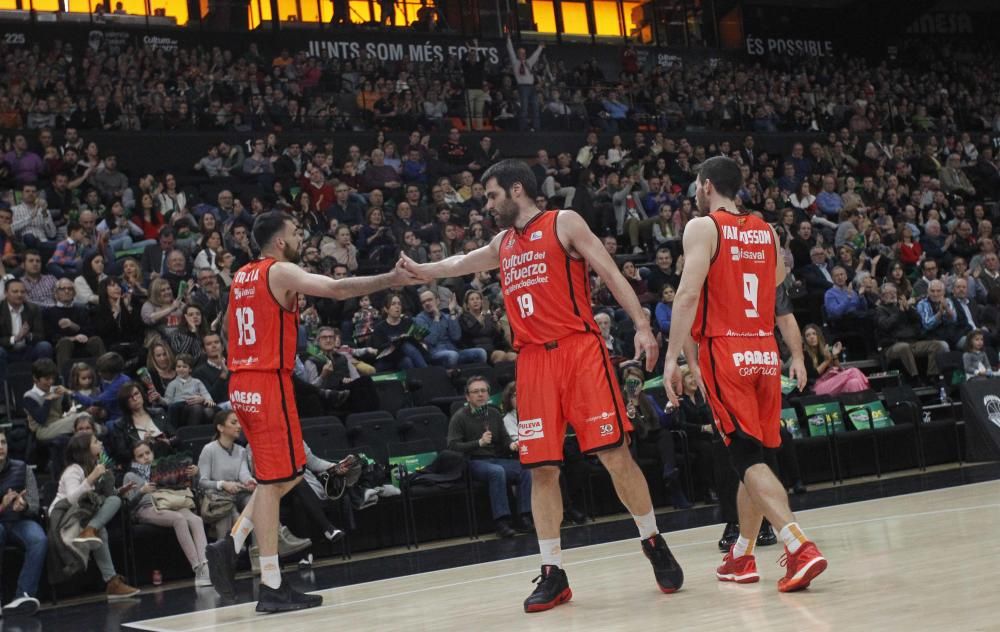 Las imágenes del Valencia Basket - Tecnyconta Zaragoza