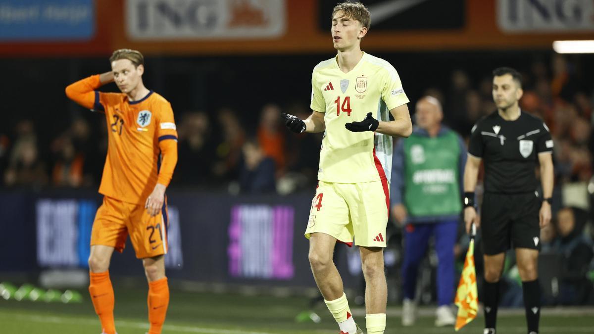 Las sensaciones de Huijsen tras su debut con la selección española