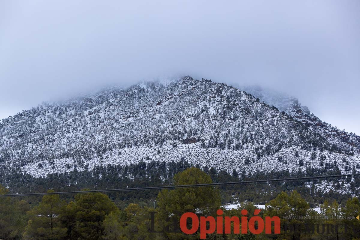 La comarca del Noroeste ofrece una estampa invernal