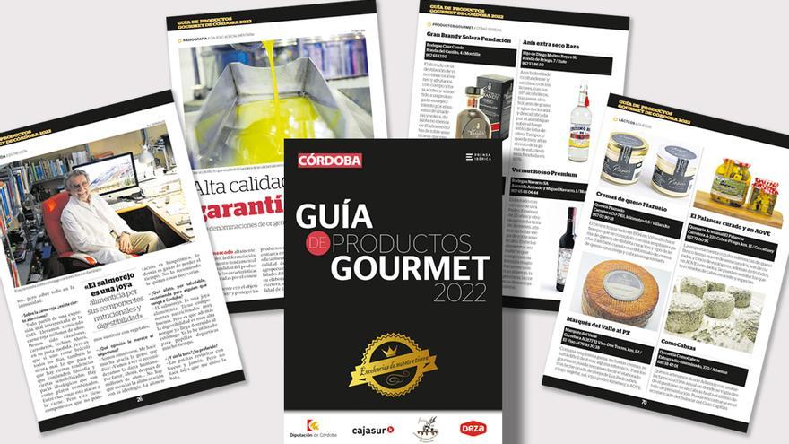Montaje con algunas de las páginas de la &#039;Guía Gourmet de Córdoba&#039; que se entregará este sábado.