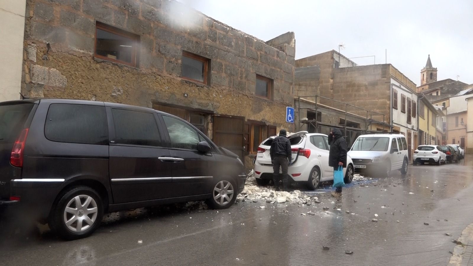 La borrasca Juliette deja abundantes daños en el Llevant de Mallorca