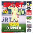 Esta es la portada de SPORT de hoy domingo, 16 de noviembre de 2025