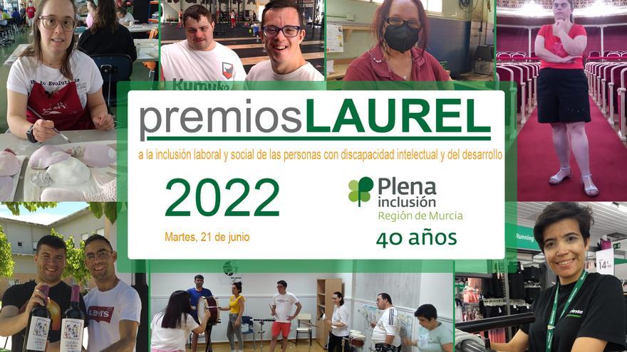 Los Premios Laurel de Plena Inclusión se entregan este martes en Murcia
