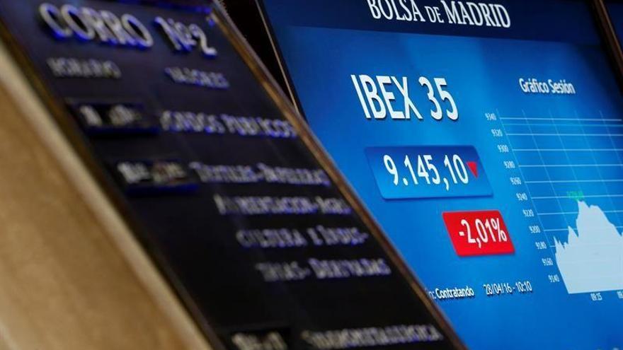 La Bolsa española gana el 0,41 %, pero no logra recuperar los 8.700 puntos